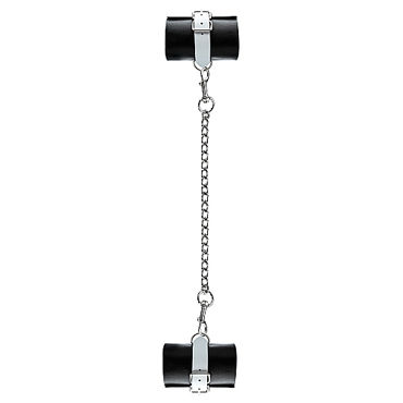 Shots Toys Bad Romance Leather Hand or Leg Cuffs, черно-белые, Оковы для рук или ног Shots Toys Bad Romance Leather Hand or Leg Cuffs, черно-белые, Оковы для рук или ног