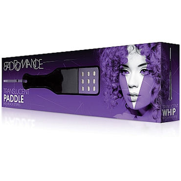 Shots Toys Bad Romance Translucent Paddle with Black Stripes, черно-белый - фото, отзывы Shots Toys Bad Romance Translucent Paddle with Black Stripes, черно-белый - фото, отзывы