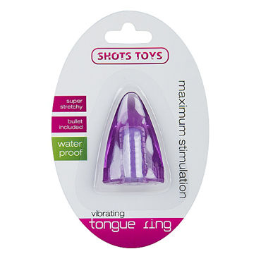 Shots Toys Vibrating Tongue, фиолетовая - фото, отзывы Shots Toys Vibrating Tongue, фиолетовая - фото, отзывы