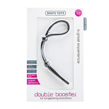 Shots Toys Double Booster, черное - фото, отзывы Shots Toys Double Booster, черное - фото, отзывы