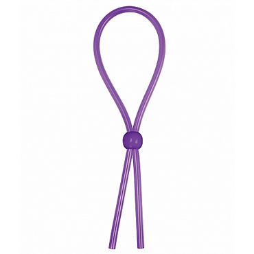 Shots Toys Erection Booster, фиолетовое, Утягивающее лассо Shots Toys Erection Booster, фиолетовое, Утягивающее лассо