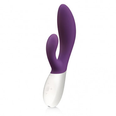 Lelo Ina Wave, фиолетовый, Вибратор с подвижной головкой и стимулятором клитора Lelo Ina Wave, фиолетовый, Вибратор с подвижной головкой и стимулятором клитора