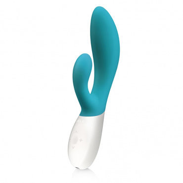 Lelo Ina Wave, голубой, Вибратор с подвижной головкой и стимулятором клитора Lelo Ina Wave, голубой, Вибратор с подвижной головкой и стимулятором клитора