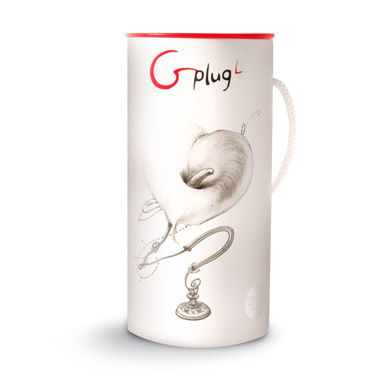 Fun Toys Gplug "L", розовая - Первая перезаряжаемая анальная пробка с вибрацией, 10.5 см - купить в секс шопе Fun Toys Gplug "L", розовая - Первая перезаряжаемая анальная пробка с вибрацией, 10.5 см - купить в секс шопе