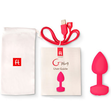Новинка раздела Секс игрушки - Fun Toys Gplug "L", розовая Новинка раздела Секс игрушки - Fun Toys Gplug "L", розовая