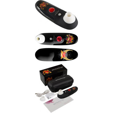 Womanizer Tattoo limited Edition, черный, Вакуумный стимулятор клитора в эксклюзивном дизайне и другие товары Womanizer с фото Womanizer Tattoo limited Edition, черный, Вакуумный стимулятор клитора в эксклюзивном дизайне и другие товары Womanizer с фото