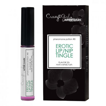 Classic Erotica Crazy Girl After Dark Erotic Lip/Nip Tingle, 8г, Возбуждающий блеск для губ и сосков с феромонами Classic Erotica Crazy Girl After Dark Erotic Lip/Nip Tingle, 8г, Возбуждающий блеск для губ и сосков с феромонами