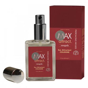 Classic Erotica Max Attract Renegade, 30мл, Пряный мужской аромат с феромонами Classic Erotica Max Attract Renegade, 30мл, Пряный мужской аромат с феромонами