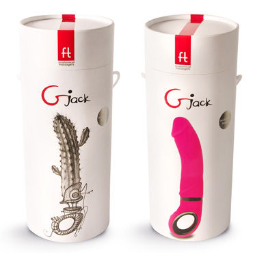 Fun Toys Gjack, розовый - Перезаряжаемый реалистичный вибратор - купить в секс шопе Fun Toys Gjack, розовый - Перезаряжаемый реалистичный вибратор - купить в секс шопе