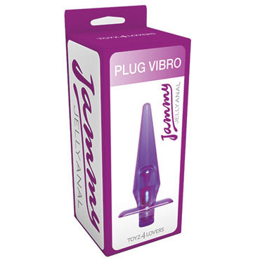 Toyz4lovers Jammy Jelly Vibrating Anal Plug, фиолетовая - фото, отзывы Toyz4lovers Jammy Jelly Vibrating Anal Plug, фиолетовая - фото, отзывы