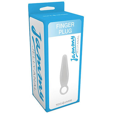 Toyz4lovers Jammy Jelly Anal Finger Plug, прозрачная - фото, отзывы Toyz4lovers Jammy Jelly Anal Finger Plug, прозрачная - фото, отзывы