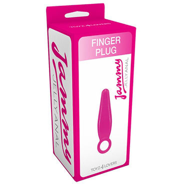 Toyz4lovers Jammy Jelly Anal Finger Plug, розовая - фото, отзывы Toyz4lovers Jammy Jelly Anal Finger Plug, розовая - фото, отзывы