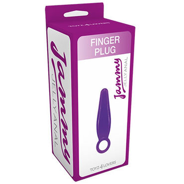 Toyz4lovers Jammy Jelly Anal Finger Plug, фиолетовая - фото, отзывы Toyz4lovers Jammy Jelly Anal Finger Plug, фиолетовая - фото, отзывы
