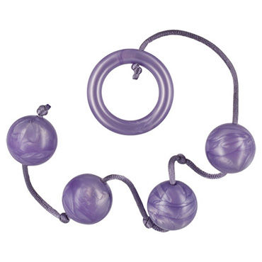 Toyz4lovers BestSeller Leasure Pearls 4, фиолетовые, Анальные шарики Toyz4lovers BestSeller Leasure Pearls 4, фиолетовые, Анальные шарики