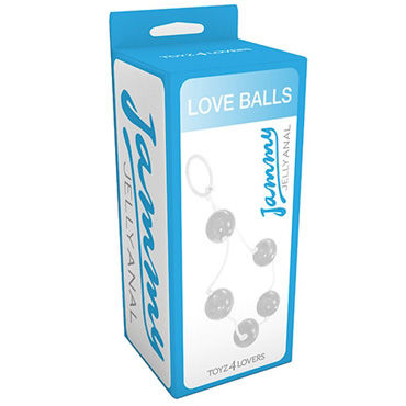 Toyz4lovers Jammy Jelly Anal Love Balls, прозрачные - фото, отзывы Toyz4lovers Jammy Jelly Anal Love Balls, прозрачные - фото, отзывы