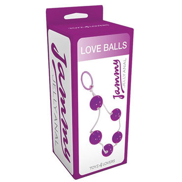 Toyz4lovers Jammy Jelly Anal Love Balls, фиолетовые - фото, отзывы Toyz4lovers Jammy Jelly Anal Love Balls, фиолетовые - фото, отзывы