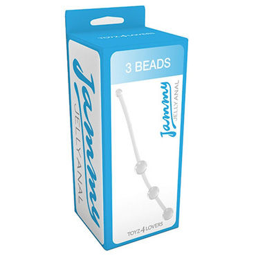 Toyz4lovers Jammy Jelly Anal 3 Beads, прозрачная - фото, отзывы Toyz4lovers Jammy Jelly Anal 3 Beads, прозрачная - фото, отзывы
