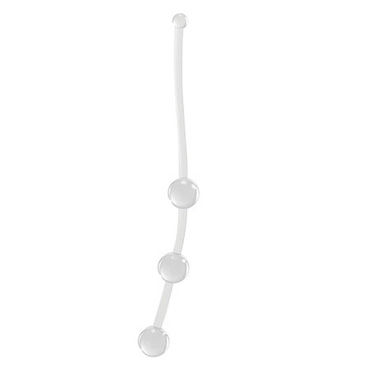 Toyz4lovers Jammy Jelly Anal 3 Beads, прозрачная, Анальная цепочка Toyz4lovers Jammy Jelly Anal 3 Beads, прозрачная, Анальная цепочка