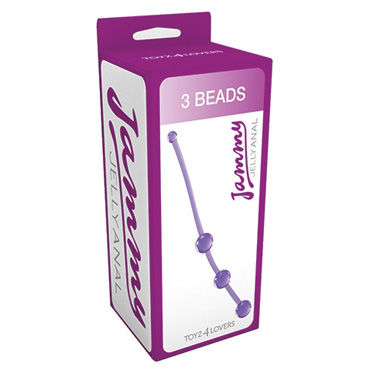 Toyz4lovers Jammy Jelly Anal 3 Beads, фиолетовая - фото, отзывы Toyz4lovers Jammy Jelly Anal 3 Beads, фиолетовая - фото, отзывы