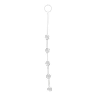 Toyz4lovers Jammy Jelly Anal 5 Beads, прозрачная, Анальная цепочка Toyz4lovers Jammy Jelly Anal 5 Beads, прозрачная, Анальная цепочка