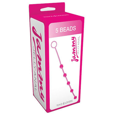 Toyz4lovers Jammy Jelly Anal 5 Beads, розовая - фото, отзывы Toyz4lovers Jammy Jelly Anal 5 Beads, розовая - фото, отзывы