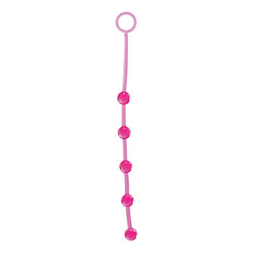 Toyz4lovers Jammy Jelly Anal 5 Beads, розовая, Анальная цепочка Toyz4lovers Jammy Jelly Anal 5 Beads, розовая, Анальная цепочка