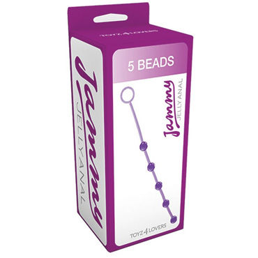 Toyz4lovers Jammy Jelly Anal 5 Beads, фиолетовая - фото, отзывы Toyz4lovers Jammy Jelly Anal 5 Beads, фиолетовая - фото, отзывы