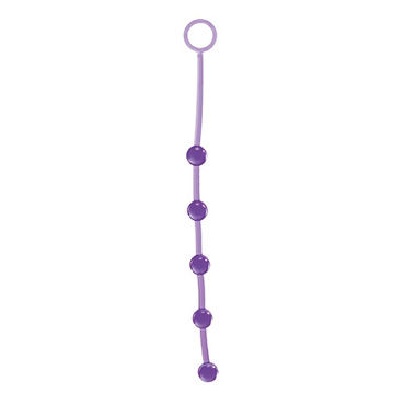 Toyz4lovers Jammy Jelly Anal 5 Beads, фиолетовая, Анальная цепочка Toyz4lovers Jammy Jelly Anal 5 Beads, фиолетовая, Анальная цепочка