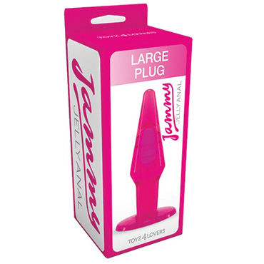 Toyz4lovers Jammy Jelly Anal Large Plug, розовая - фото, отзывы Toyz4lovers Jammy Jelly Anal Large Plug, розовая - фото, отзывы