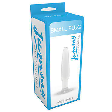 Toyz4lovers Jammy Jelly Anal Small Plug, прозрачная - фото, отзывы Toyz4lovers Jammy Jelly Anal Small Plug, прозрачная - фото, отзывы
