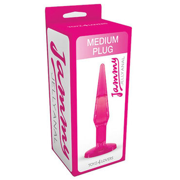 Toyz4lovers Jammy Jelly Anal Medium Plug, розовая - фото, отзывы Toyz4lovers Jammy Jelly Anal Medium Plug, розовая - фото, отзывы