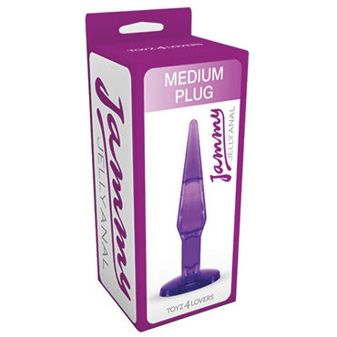 Toyz4lovers Jammy Jelly Anal Medium Plug, фиолетовая - фото, отзывы Toyz4lovers Jammy Jelly Anal Medium Plug, фиолетовая - фото, отзывы