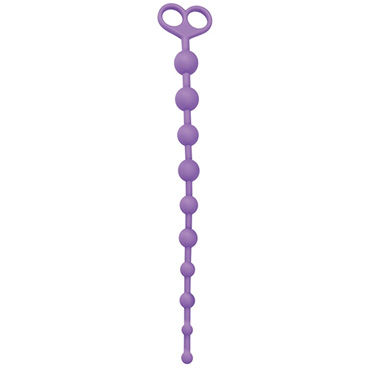 Toyz4lovers Silicone Anal Juggling Ball, фиолетовая, Анальная цепочка Toyz4lovers Silicone Anal Juggling Ball, фиолетовая, Анальная цепочка