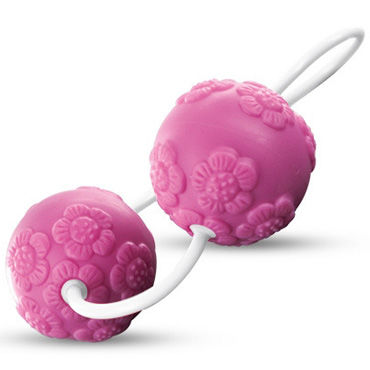 Toyz4lovers BestSeller Flower Balls, Вагинальные шарики с рельефными цветами Toyz4lovers BestSeller Flower Balls, Вагинальные шарики с рельефными цветами