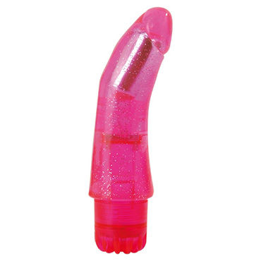 Toyz4lovers Jammy Jelly Trendy Glitter, Вибратор реалистичной формы Toyz4lovers Jammy Jelly Trendy Glitter, Вибратор реалистичной формы