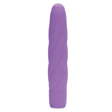 Toyz4lovers Silicone Twirly, фиолетовый, Рельефный вибратор Toyz4lovers Silicone Twirly, фиолетовый, Рельефный вибратор