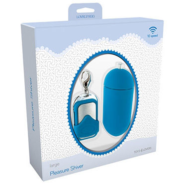 Toyz4lovers Lovely Egg Pleasure Shiver Large, голубое - фото, отзывы Toyz4lovers Lovely Egg Pleasure Shiver Large, голубое - фото, отзывы