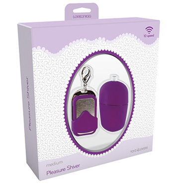 Toyz4lovers Lovely Egg Pleasure Shiver Medium, фиолетовое - фото, отзывы Toyz4lovers Lovely Egg Pleasure Shiver Medium, фиолетовое - фото, отзывы
