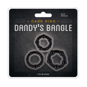 Toyz4lovers Dandys Bangle Cock Ring Kit, черный - фото, отзывы Toyz4lovers Dandys Bangle Cock Ring Kit, черный - фото, отзывы