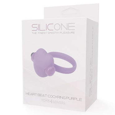 Toyz4lovers Silicone Heart Beat, фиолетовое - фото, отзывы Toyz4lovers Silicone Heart Beat, фиолетовое - фото, отзывы