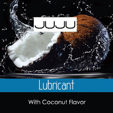 JuJu Lubricant Coconut Съедобный Лубрикант, саше 3мл, Со вкусом кокоса и сливок JuJu Lubricant Coconut Съедобный Лубрикант, саше 3мл, Со вкусом кокоса и сливок