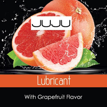 JuJu Lubricant Grapefruit Съедобный Лубрикант, саше 3мл, Со вкусом грейпфрута JuJu Lubricant Grapefruit Съедобный Лубрикант, саше 3мл, Со вкусом грейпфрута