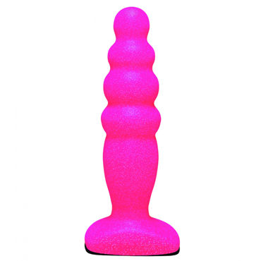 Lola Small Bubble Plug, розовый, Анальная елочка Lola Small Bubble Plug, розовый, Анальная елочка