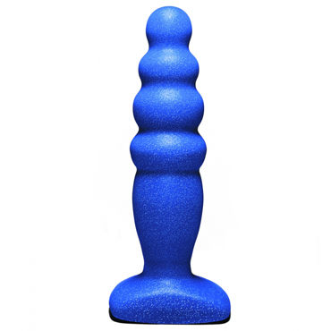 Lola Small Bubble Plug, синий, Анальная елочка Lola Small Bubble Plug, синий, Анальная елочка