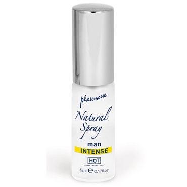 Hot Naturale Spray Man Intense, 5мл, Спрей с феромонами, мужской Hot Naturale Spray Man Intense, 5мл, Спрей с феромонами, мужской