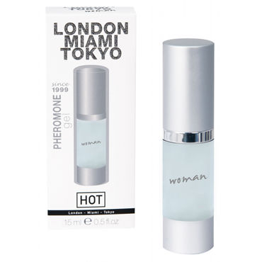 Hot London Miami Tokio Woman, 15мл, Женский гель-концентрат феромонов Hot London Miami Tokio Woman, 15мл, Женский гель-концентрат феромонов