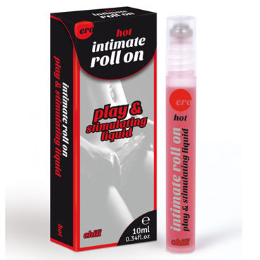 Hot Ero Hot Intimate Roll On Chili, Шариковый ролик для стимуляции Hot Ero Hot Intimate Roll On Chili, Шариковый ролик для стимуляции