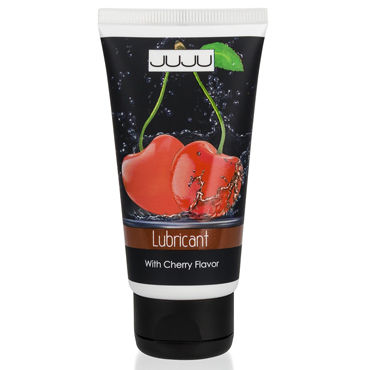 JuJu Lubricant Cherry Съедобный Лубрикант, 50мл, Со вкусом вишни JuJu Lubricant Cherry Съедобный Лубрикант, 50мл, Со вкусом вишни