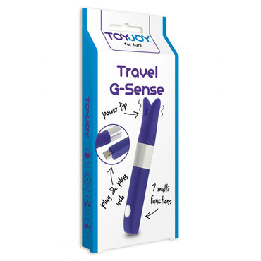 Toy Joy Travel G-Sense, фиолетовый - фото, отзывы Toy Joy Travel G-Sense, фиолетовый - фото, отзывы