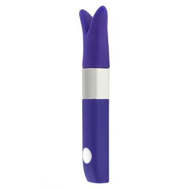 Toy Joy Travel G-Sense, фиолетовый, мини вибратор с раздвоенной головкой Toy Joy Travel G-Sense, фиолетовый, мини вибратор с раздвоенной головкой